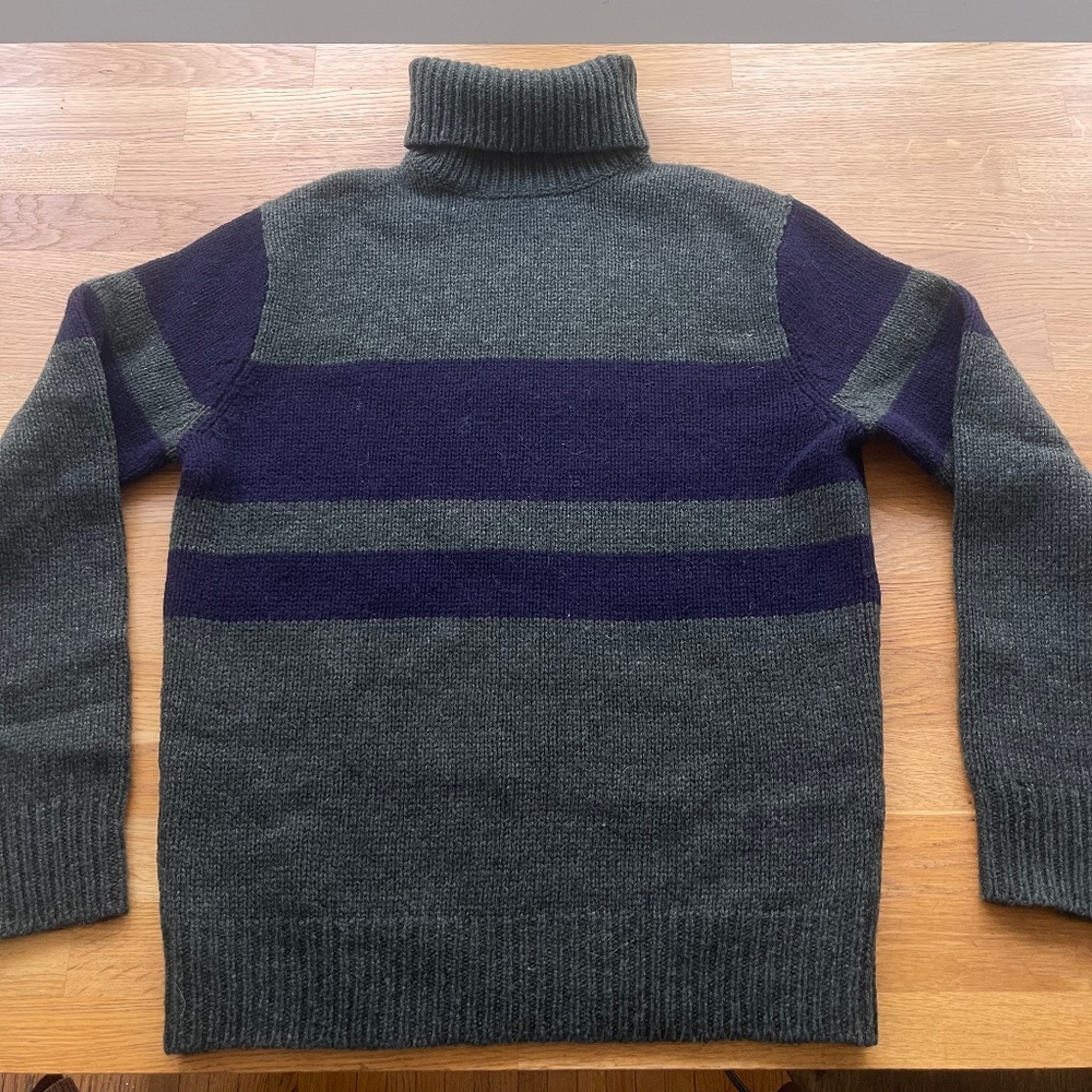 J Crew Wool turtleneck  - Wallace and Barnes